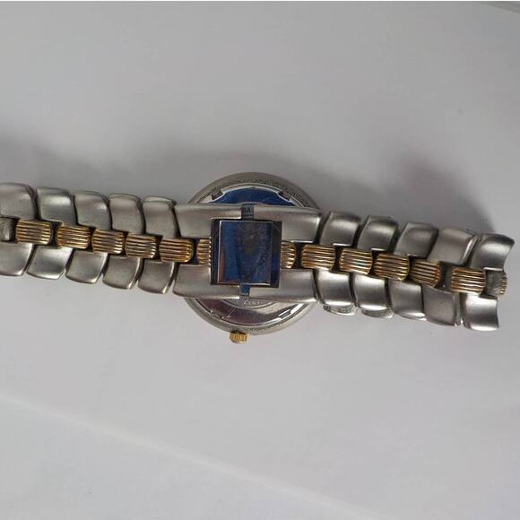 Quemex Sapphire Women Wrist Watch Silver Metal Untested - Picture 5 of 13